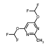 CAS 登录号：127697-73-8， 4,6-二(二氟甲氧基)-2-甲基-嘧啶