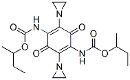 CAS 登录号：127786-83-8， (2,5-二(1-氮丙啶基)-3,6-二氧代-1,4-环己二烯-1,4-二基)二氨基甲酸,二(1-甲基丙基)酯