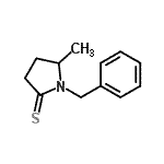 CAS#: 127839-92-3， 1-Benzyl-5-Methyl-2-Pyrrolidinethione