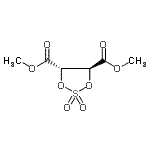 CAS#: 127854-46-0， Dimethyl (4S,5S)-1,3,2-Dioxathiolane-4,5-Dicarboxylate 2,2-Dioxide