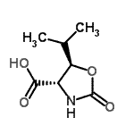 CAS#: 127913-32-0， (4S,5R)-5-Isopropyl-2-Oxo-1,3-Oxazolidine-4-Carboxylic Acid