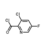 CAS#: 128073-08-5， 3-Chloro-5-Fluoro-2-Pyridinecarbonyl Chloride