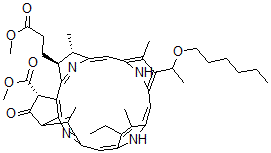 CAS#: 128146-77-0， Methylpheophorbide-alpha-(Hexyl-Ether)