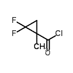 CAS#: 128146-92-9， 2,2-Difluoro-1-Methylcyclopropanecarbonyl Chloride