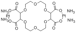 CAS#: 128163-25-7， 18-Crown-6-Tetracarboxybisdiammineplatinum(II)
