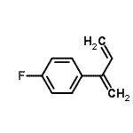 CAS#: 128233-08-9， 1-(1,3-Butadien-2-Yl)-4-Fluorobenzene