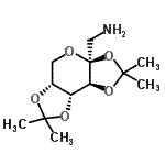 CAS#: 128316-82-5， 1-[(3aS,5aR,8aR,8bS)-2,2,7,7-Tetramethyltetrahydro-3aH-bis[1,3]dioxolo[4,5-b:4',5'-d]pyran-3a-yl]methanamine