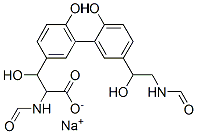 CAS#: 128524-51-6， Sodium 2-Formamido-3-[3-[5-(2-Formamido-1-Hydroxyethyl)-2-Hydroxyphenyl]-4-Hydroxyphenyl]-3-Hydroxypropanoate