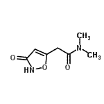 CAS#: 128614-79-9， N,N-Dimethyl-2-(3-Oxo-2,3-Dihydro-1,2-Oxazol-5-Yl)Acetamide