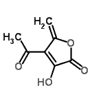 CAS#: 128732-15-0， 4-Acetyl-3-Hydroxy-5-Methylene-2(5H)-Furanone