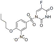 CAS#: 128887-36-5， 1-(4-Butoxy-3-Nitrophenyl)Sulfonyl-5-Fluoropyrimidine-2,4-Dione