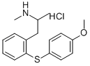 CAS#: 128959-25-1， 1-[2-(4-Methoxyphenyl)Sulfanylphenyl]-N-Methylpropan-2-Amine Hydrochloride
