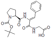 CAS#: 129119-97-7， 2-[[(Z)-2-[[(2S)-1-[(2-Methylpropan-2-Yl)Oxycarbonyl]Pyrrolidine-2-Carbonyl]Amino]-3-Phenylprop-2-Enoyl]Amino]Acetic Acid