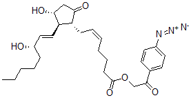 CAS#: 129163-95-7， [2-(4-Azidophenyl)-2-Oxoethyl] (Z)-7-[(1R,2R,3R)-3-Hydroxy-2-[(E,3S)-3-Hydroxyoct-1-Enyl]-5-Oxocyclopentyl]Hept-5-Enoate