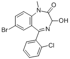 CAS#: 129166-25-2, 7-Bromo-5-(2-Chlorophenyl)-3-Hydroxy-1-Methyl-3H-1,4-Benzodiazepin-2-One