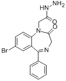 CAS#: 129186-29-4， 7-Bromo-2,3-Dihydro-2-Oxo-5-Phenyl-1H-1,4-Benzodiazepine-1-Aceticacid Hydrazide