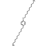 structure of CAS# 129236-97-1, 1,4-Bis(Decyloxy)Benzene;1,4-bis(decyloxy)benzene;1,4-bis(decyloxy)benzene (en);576514_ALDRICH