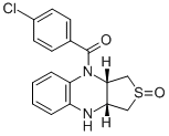 CAS#: 129303-29-3， [(3aS,9aR)-2-Oxo-3,3a,4,9a-Tetrahydro-1H-Thieno[3,4-b]Quinoxalin-9-Yl]-(4-Chlorophenyl)Methanone