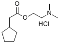 CAS#: 129320-11-2， 2-(Dimethylamino)ethylcyclopentaneacetate hydrochloride