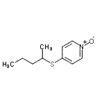 CAS#: 129598-83-0， 4-(2-Pentanylsulfanyl)Pyridine 1-Oxide