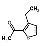 CAS 登录号：129633-77-8， 1-(3-乙基-2-噻吩基)乙酮