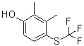 CAS 登录号：129644-70-8， 2,3-二甲基-4-[(三氟甲基)硫基]苯酚