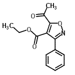 CAS#: 129663-15-6， Ethyl 5-Acetyl-3-Phenyl-1,2-Oxazole-4-Carboxylate