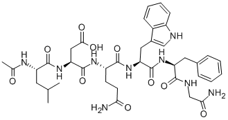 CAS#: 129809-09-2， N-Acetyl-L-Leucyl-L-alpha-Aspartyl-L-Glutaminyl-L-Tryptophyl-L-Phenylalanyl-Glycinamide