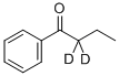 CAS#: 129848-88-0， 1-Phenyl-1-Butanone-2,2-D2