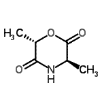 CAS#: 129880-51-9， (3R,6S)-3,6-Dimethyl-2,5-Morpholinedione