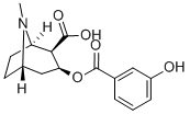 CAS#: 129944-99-6， (5R,6R)-7-Ethyl-5-(3-Hydroxybenzoyl)Oxy-7-Azabicyclo[2.2.1]Heptane-6-Carboxylic Acid