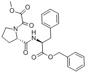 CAS#: 129987-97-9， Phenylmethyl (2S)-2-[[(2S)-1-(2-Methoxy-2-Oxoacetyl)Pyrrolidine-2-Carbonyl]Amino]-3-Phenylpropanoate