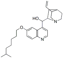 CAS#: 130-87-0， (5-Ethyl-1-Azabicyclo[2.2.2]Octan-7-Yl)-[6-(6-Methylheptoxy)Quinolin-4-Yl]Methanol
