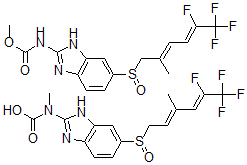 CAS#: 130007-56-6， Dienbendazole