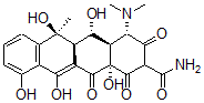 CAS#: 130030-61-4， (4S-(4alpha,4aalpha,5alpha,5aalpha,6beta,12aalpha))-4-(Dimethylamino)-1,4,4a,5,5a,6,11,12a-Octahydro-3,5,6,10,12,12a-Hexahydroxy-6-Methyl-1,11-Dioxo-2-Naphthacenecarboxamide