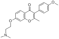 CAS#: 13004-41-6， 7-(2-Dimethylaminoethoxy)-4'-Methoxy-2-Methylisoflavone