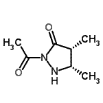 CAS#: 130064-85-6， (4R,5S)-2-Acetyl-4,5-Dimethyl-3-Pyrazolidinone