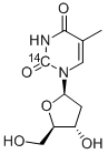 CAS#: 13010-45-2， Thymidine [2-14C]