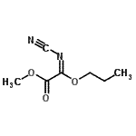 CAS#: 130149-31-4， Methyl (2E)-(Cyanoimino)(Propoxy)Acetate
