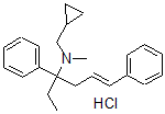 CAS#: 130152-35-1， (E)-N-(Cyclopropylmethyl)-N-Methyl-3,6-Diphenylhex-5-En-3-Amine Hydrochloride