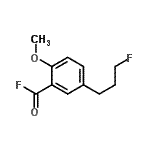 CAS#: 130161-11-4， 5-(3-Fluoropropyl)-2-Methoxybenzoyl Fluoride