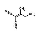 CAS#: 13017-50-0， 2-Butanylidenemalononitrile