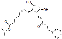 CAS#: 130209-77-7， Propan-2-Yl (Z)-7-[(1R,2R,3R,5S)-3,5-Dihydroxy-2-[(E)-3-Oxo-5-Phenylpent-1-Enyl]Cyclopentyl]Hept-5-Enoate