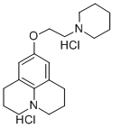 CAS#: 130260-18-3， 2,3,6,7-Tetrahydro-9-(2-(1-Piperidinyl)Ethoxy)-1H,5H-Benzo(ij)Quinolizine Dihydrochloride