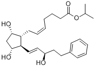 CAS#: 130273-87-9， 7-[(1R,2R,3R,5S)-3,5-Dihydroxy-2-[(1E,3R)-3-Hydroxy-5-Phenyl-1-Penten-1-Yl]Cyclopentyl]-(5Z)-5-Heptenoic Acid 1-Methylethyl Ester
