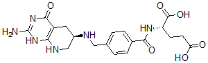 CAS#: 130327-70-7， (2S)-2-[[4-[[[(6R)-2-Amino-4-Oxo-5,6,7,8-Tetrahydro-1H-Pyrido[5,6-e]Pyrimidin-6-Yl]Amino]Methyl]Benzoyl]Amino]Pentanedioic Acid