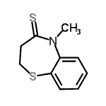 CAS#: 130337-43-8， 5-Methyl-2,3-Dihydro-1,5-Benzothiazepine-4(5H)-Thione