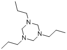 structure of CAS# 13036-81-2, 1,3,5-Tripropyl Hexahydro-S-Triazine;Stock1s-53752;1,3,5-Triazine, Hexahydro-1,3,5-Tripropyl-;Ai3-51515