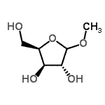 CAS#: 13039-65-1， Methyl D-xylofuranoside