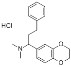 CAS#: 130397-03-4， 1-(2,3-Dihydro-1,4-Benzodioxin-7-Yl)-N,N-Dimethyl-3-Phenylpropan-1-Amine Hydrochloride